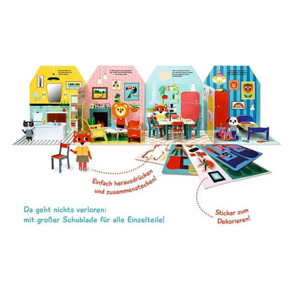 Puppenhaus ausklappbar 