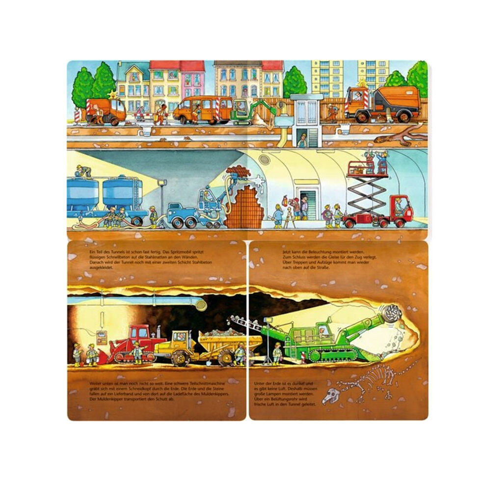 Baustellen über und unter der Erde 