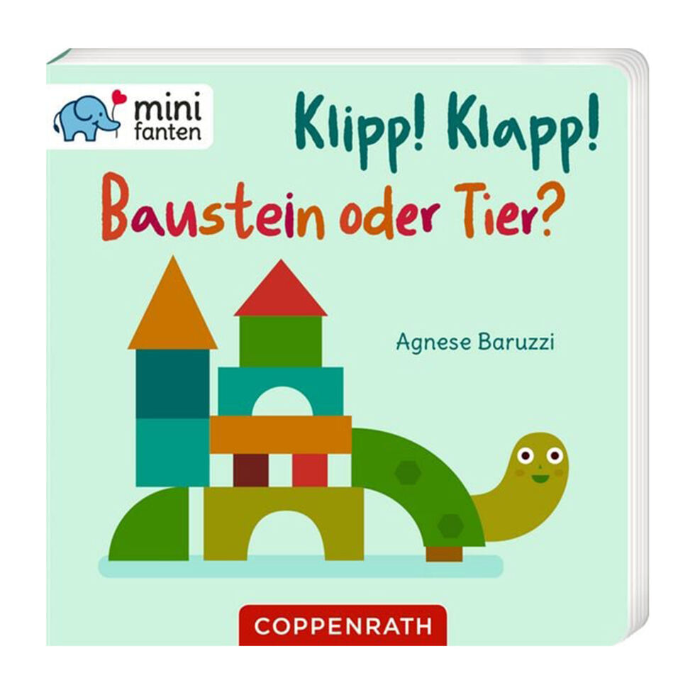 Klipp! Klapp! 
Baustein oder Tier? 