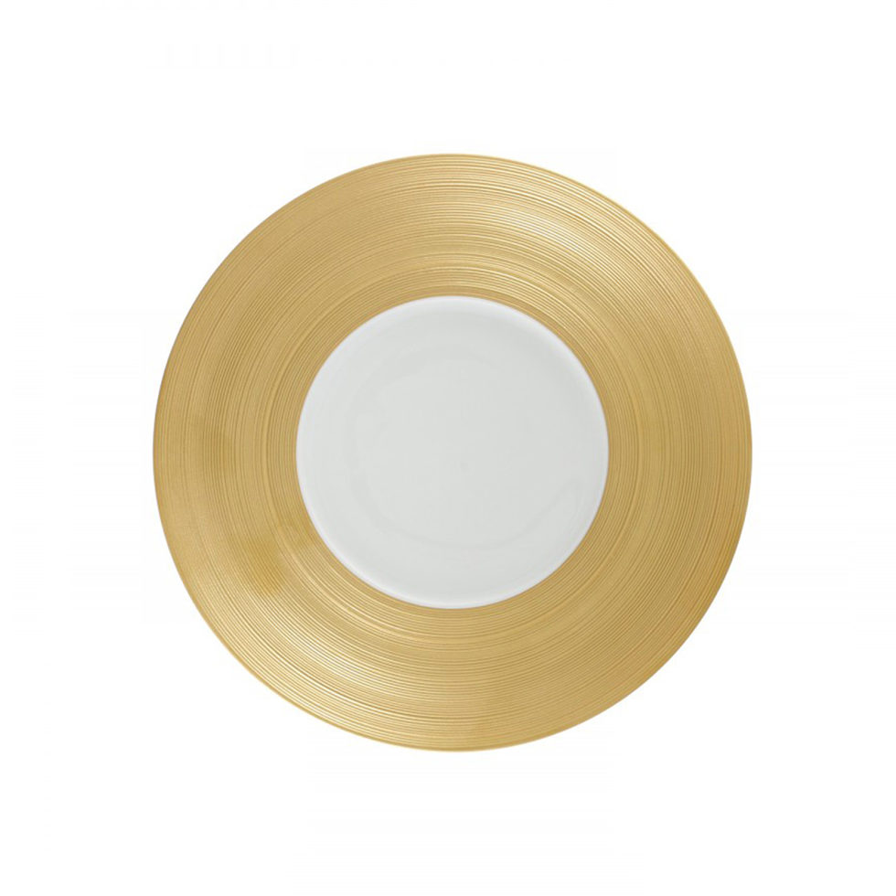 HEMISPHERE GOLD 
Teller flach 21 cm 