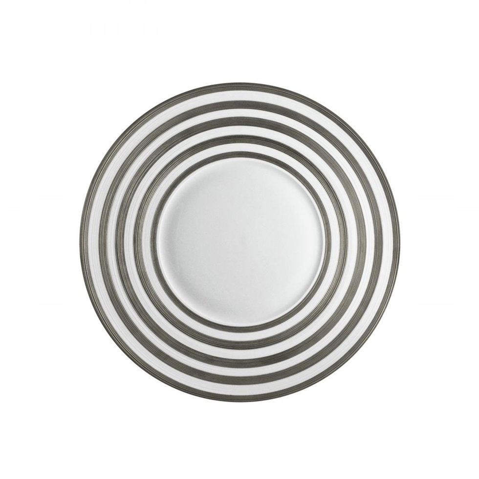 HEMISPHERE PLATIN GESTREIFT
Teller flach 21 cm 