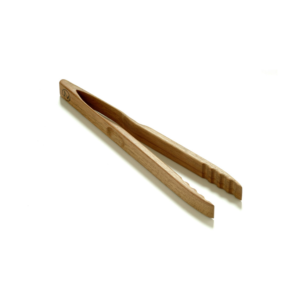 Pince à cuisiner noyer 30cm 