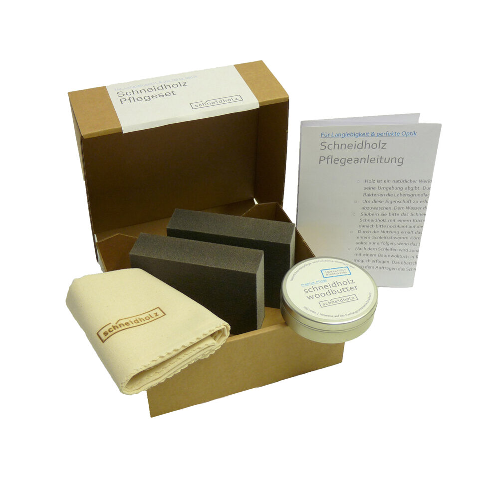 Kit d'entretien du bois
3 pièces 