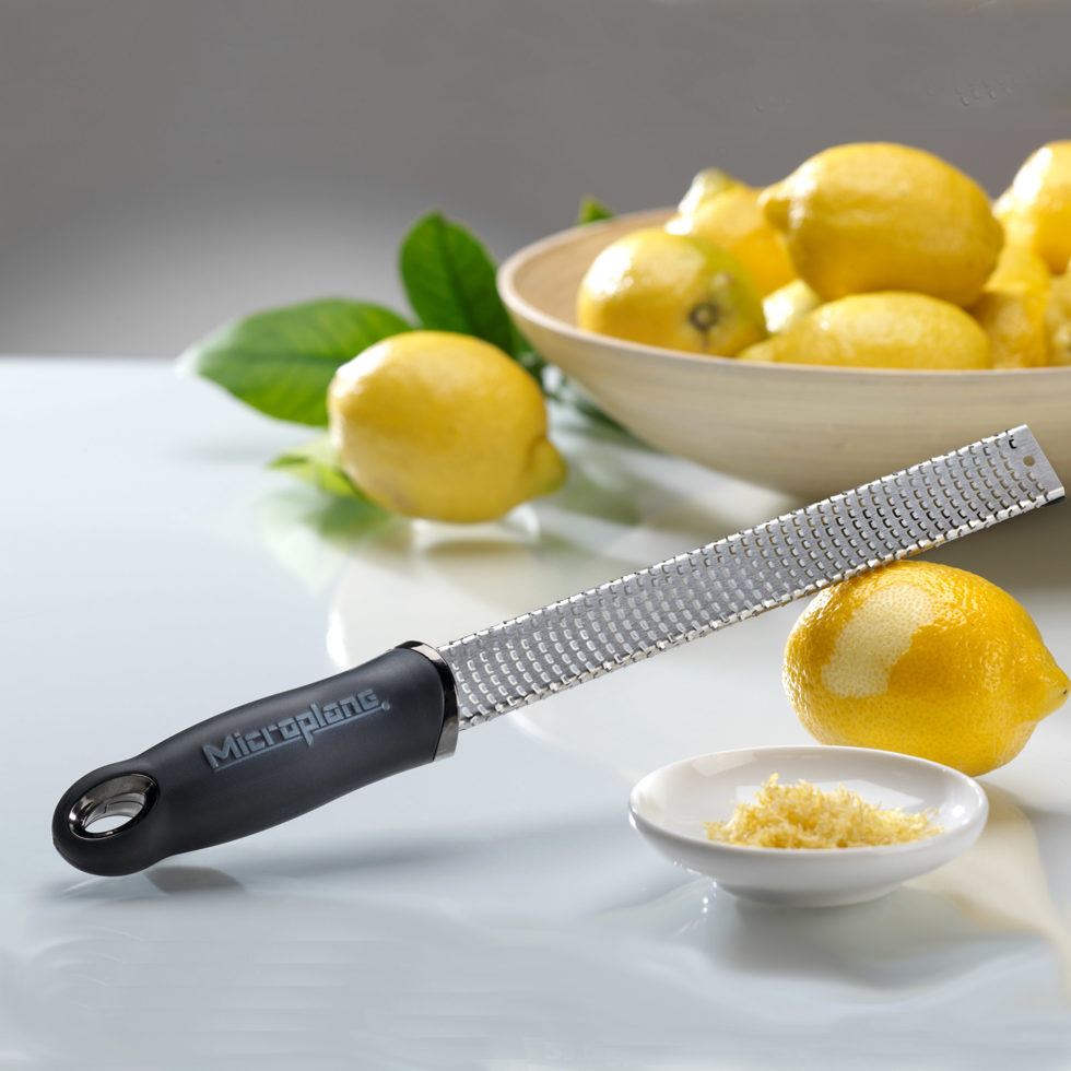 Premium Zester / Reibe schwarz 