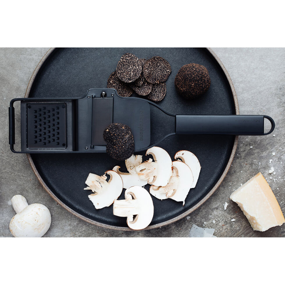 Trüffelhobel und Reibe 