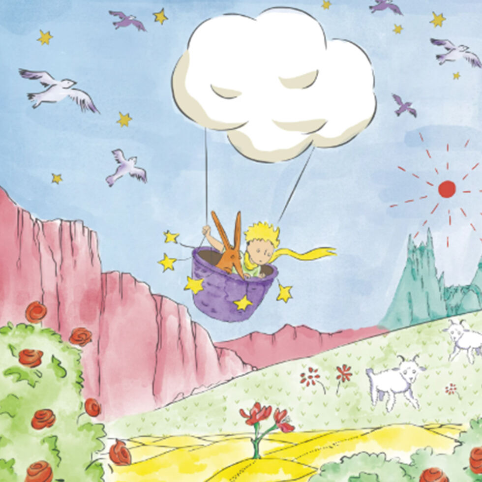 The Little Prince
Water coloring book 