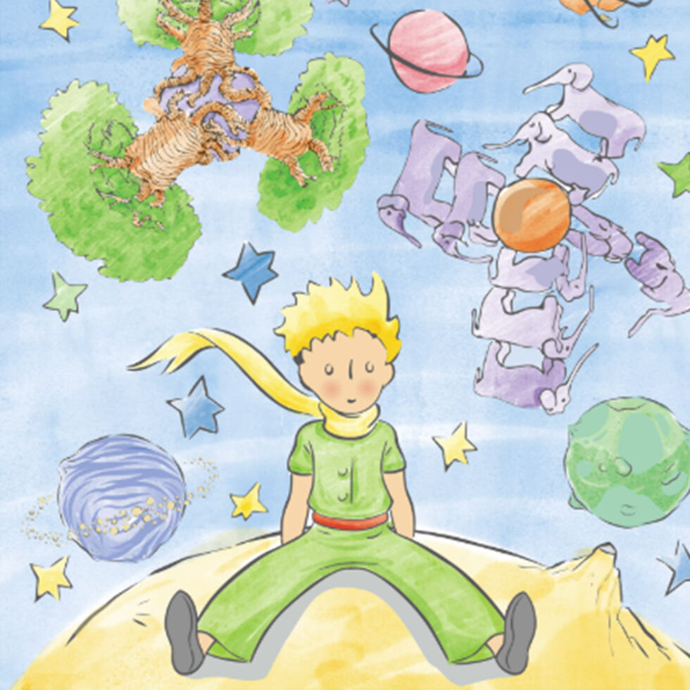 The Little Prince
Water coloring book 