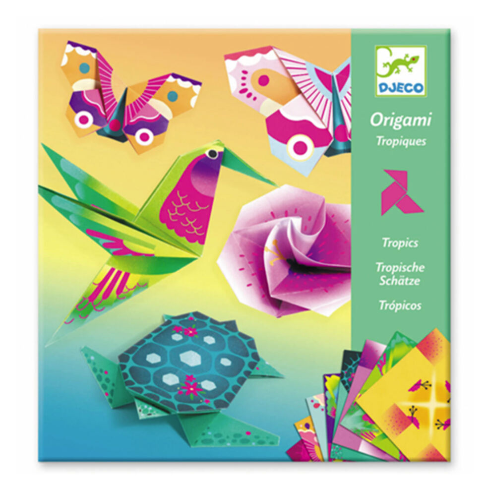 Origami paper Tropics Origami paper Tropics