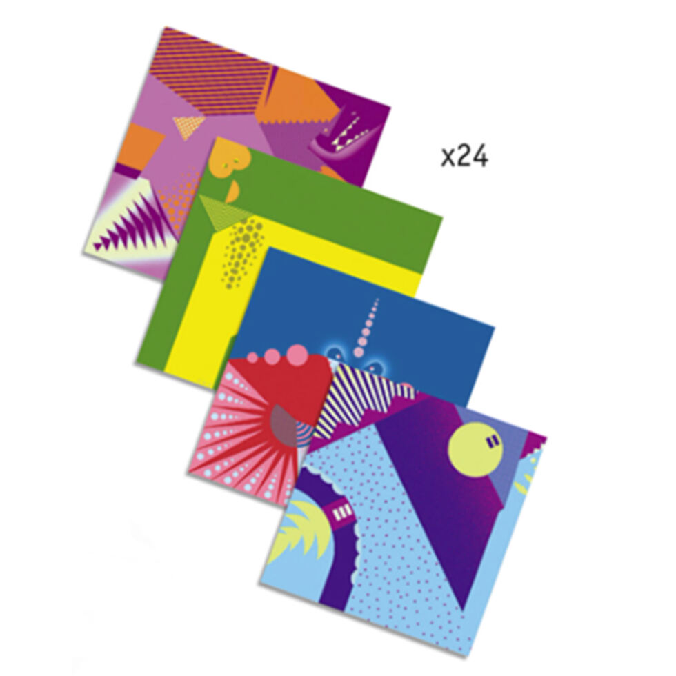 Origami paper dinosaur 