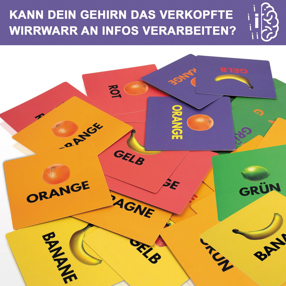 Verkopft 
Farb Kartenspiel 