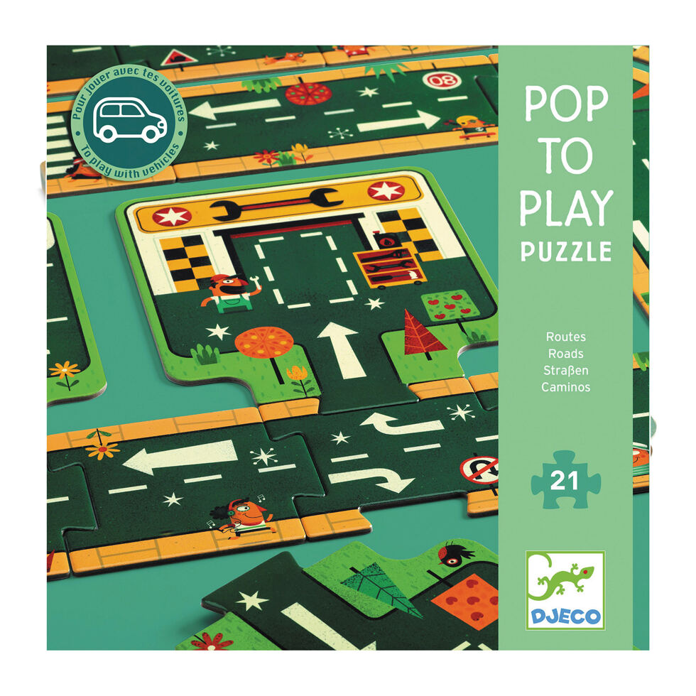 Road construction kit 21 pcs 