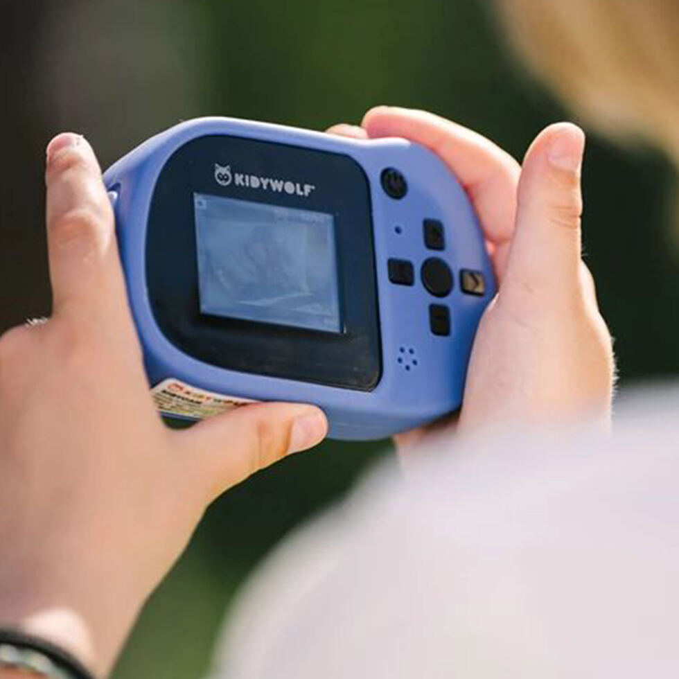 Photo-video camera blue 