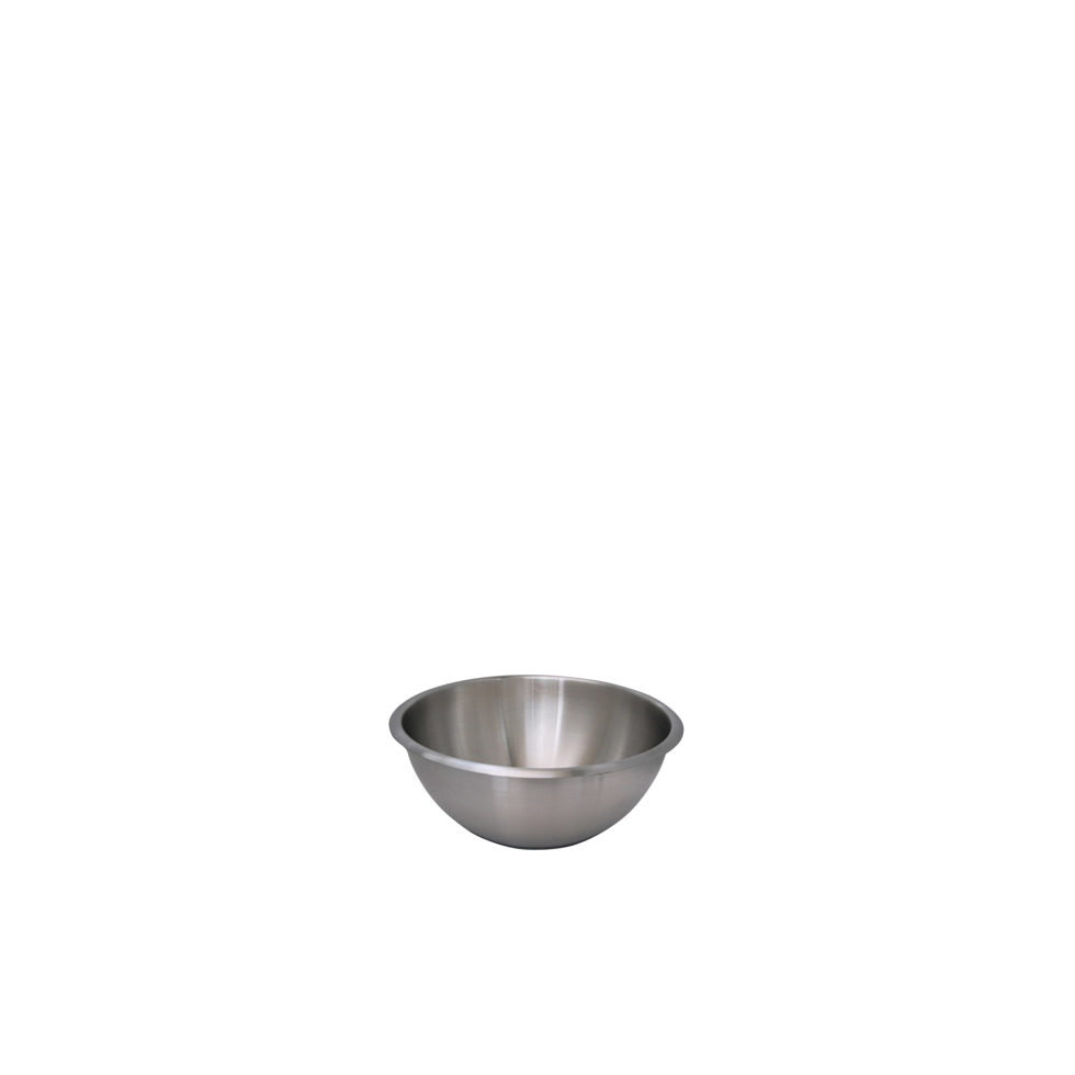 Stainless steel bowl Mo 
with silicone bottom 16 cm 