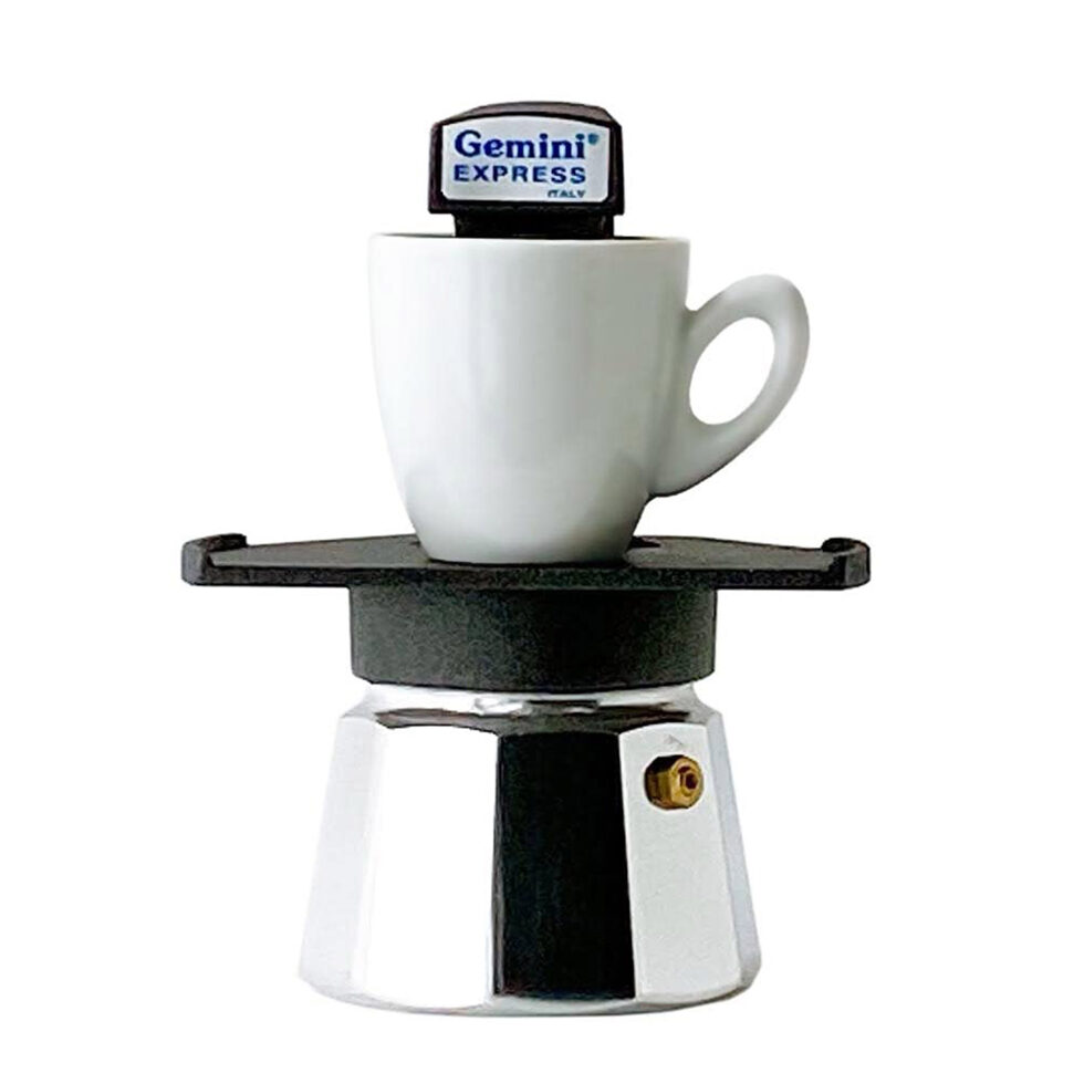 Cafetière expresso Gemini noire 