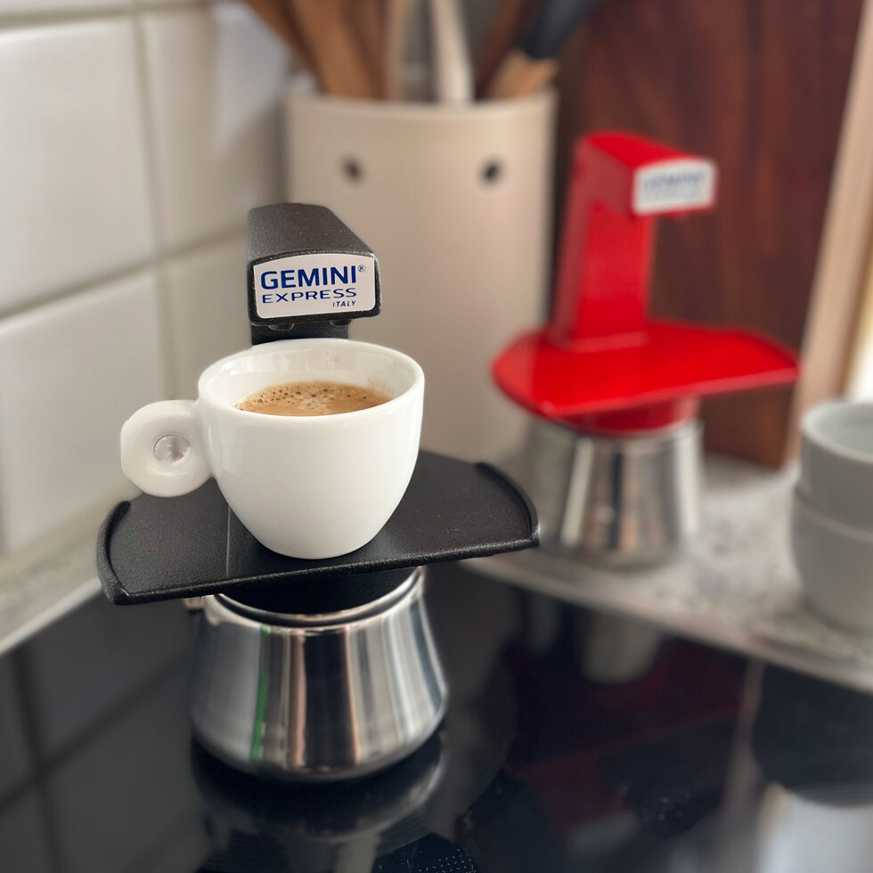 Cafetière expresso Gemini noire 