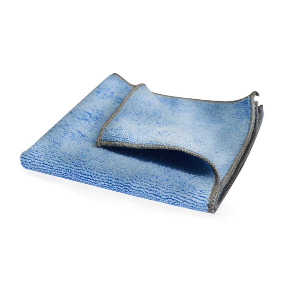 Tissu microfibre bleu 