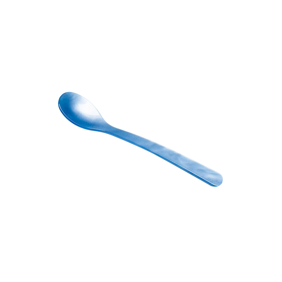 Spoon acrylic glass d'blue 