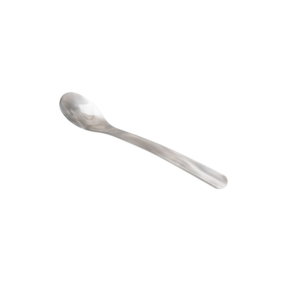 Spoon acrylic glass silver 