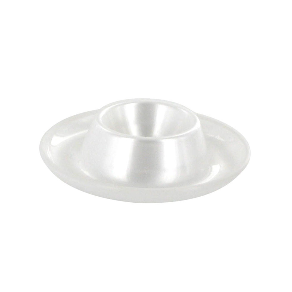 Egg cup acrylic glass mother-of-pearl 