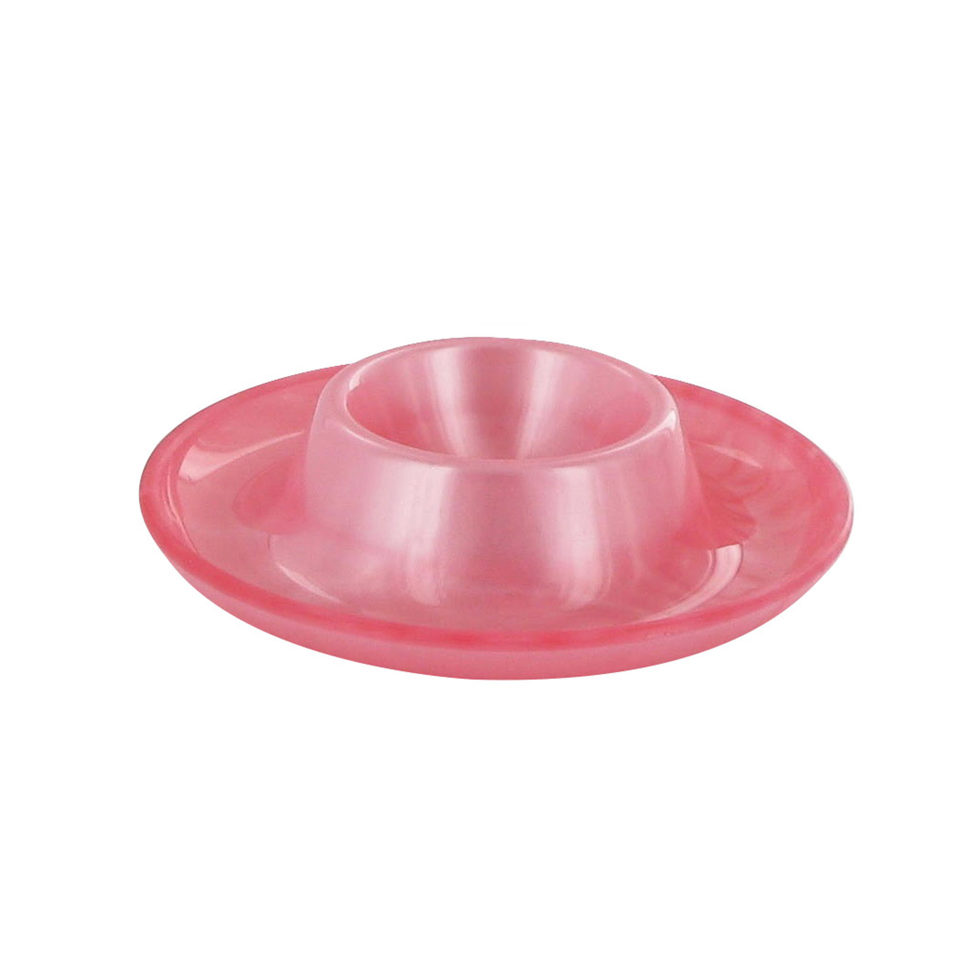 Egg cup acrylic glass pink 