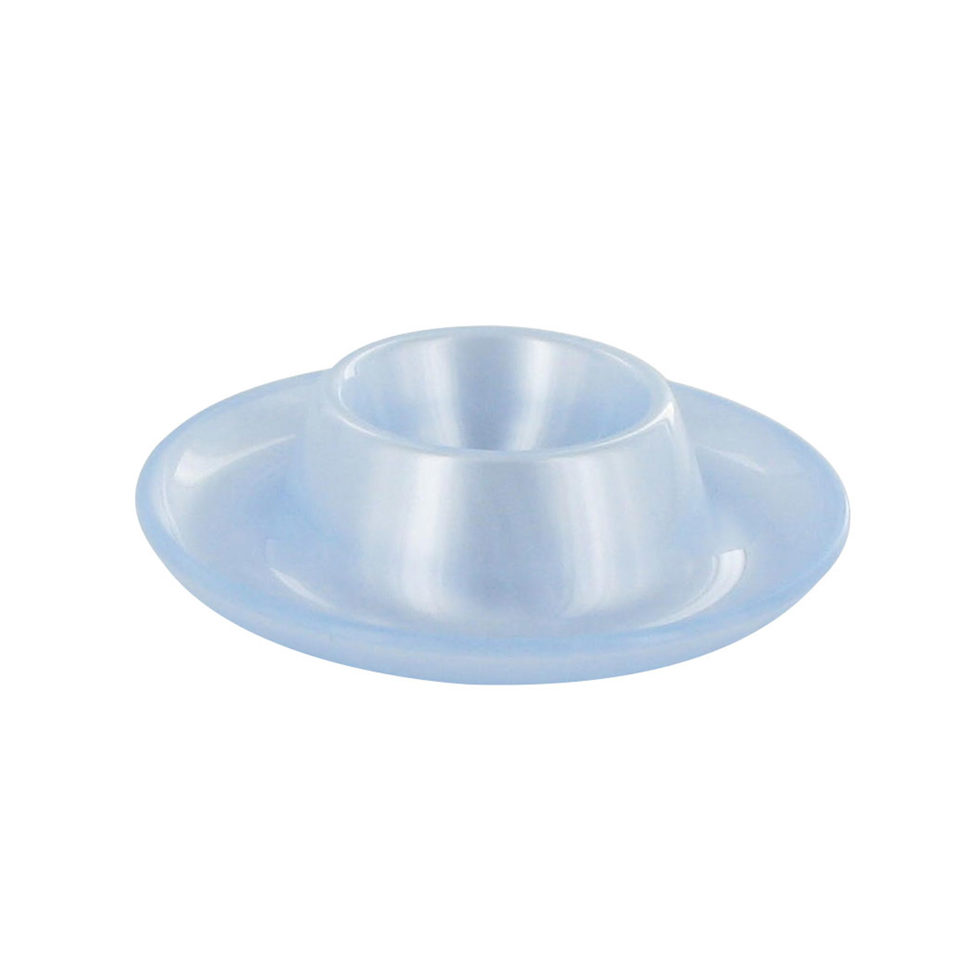 Egg cup acrylic glass light blue 