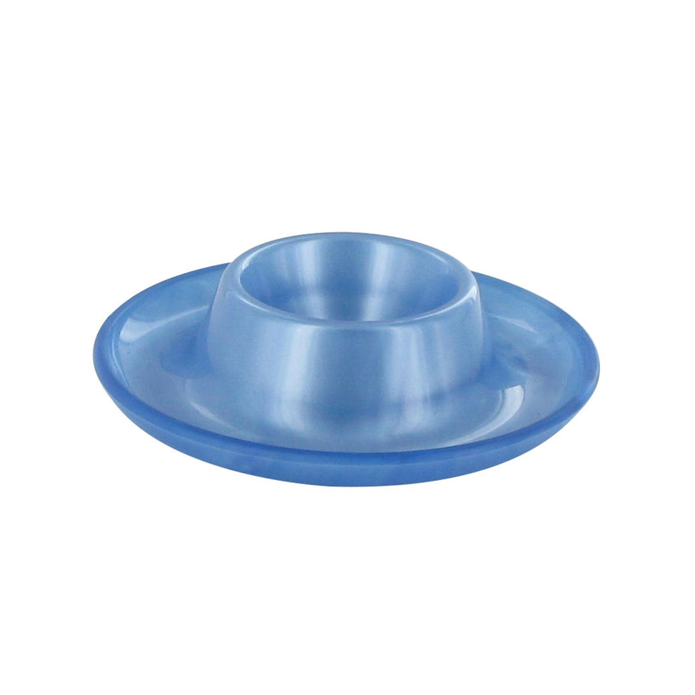 Egg cup acrylic glass dark blue 
