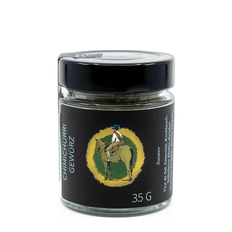 Chimichurri Gewürz
35g Chimichurri Gewürz
35g