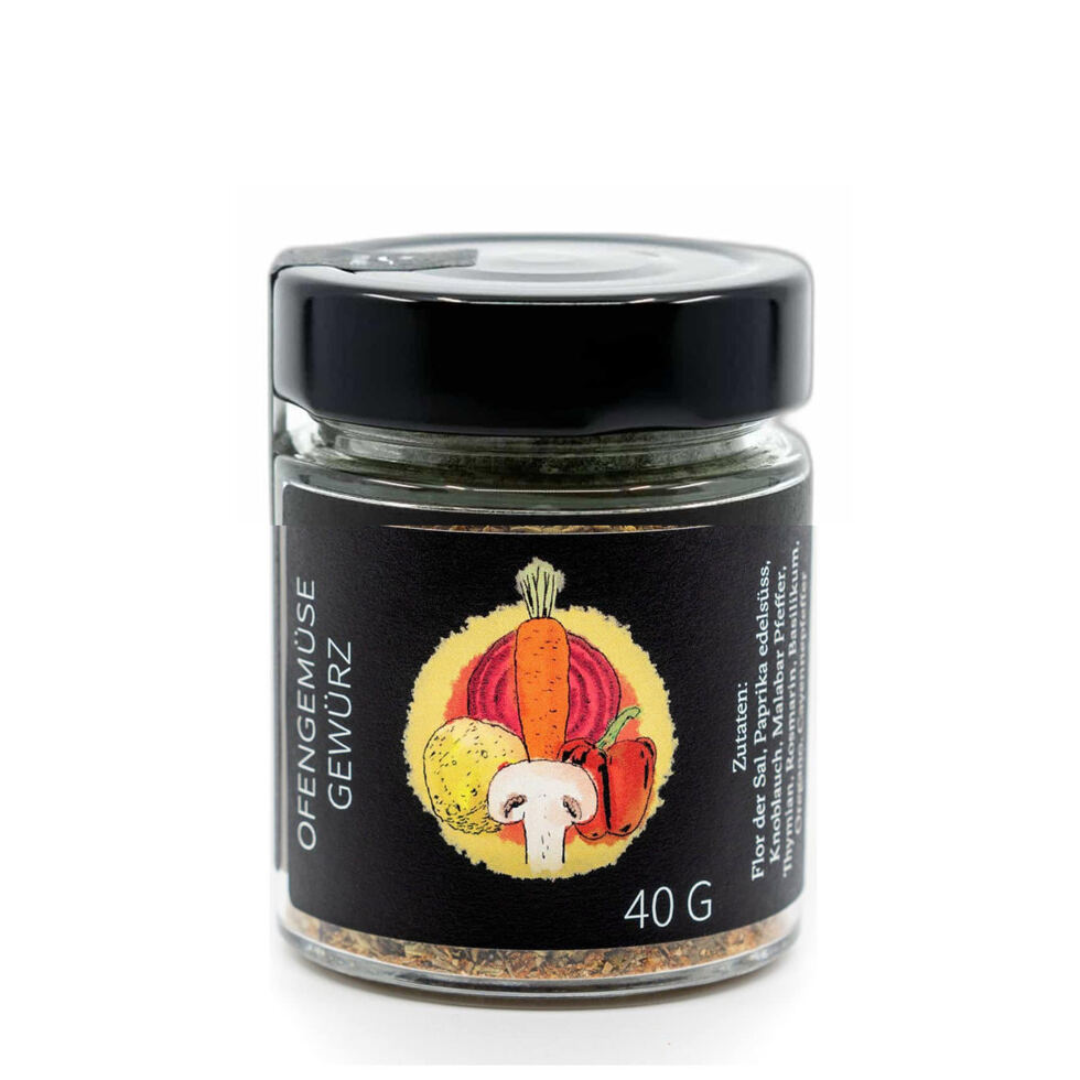 Ofengemüse Gewürz
40g Ofengemüse Gewürz
40g