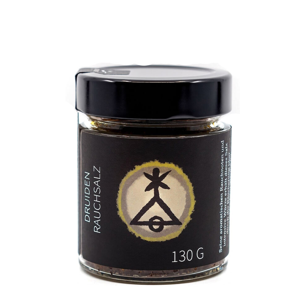 Druiden Rauchsalz
130g Druiden Rauchsalz
130g