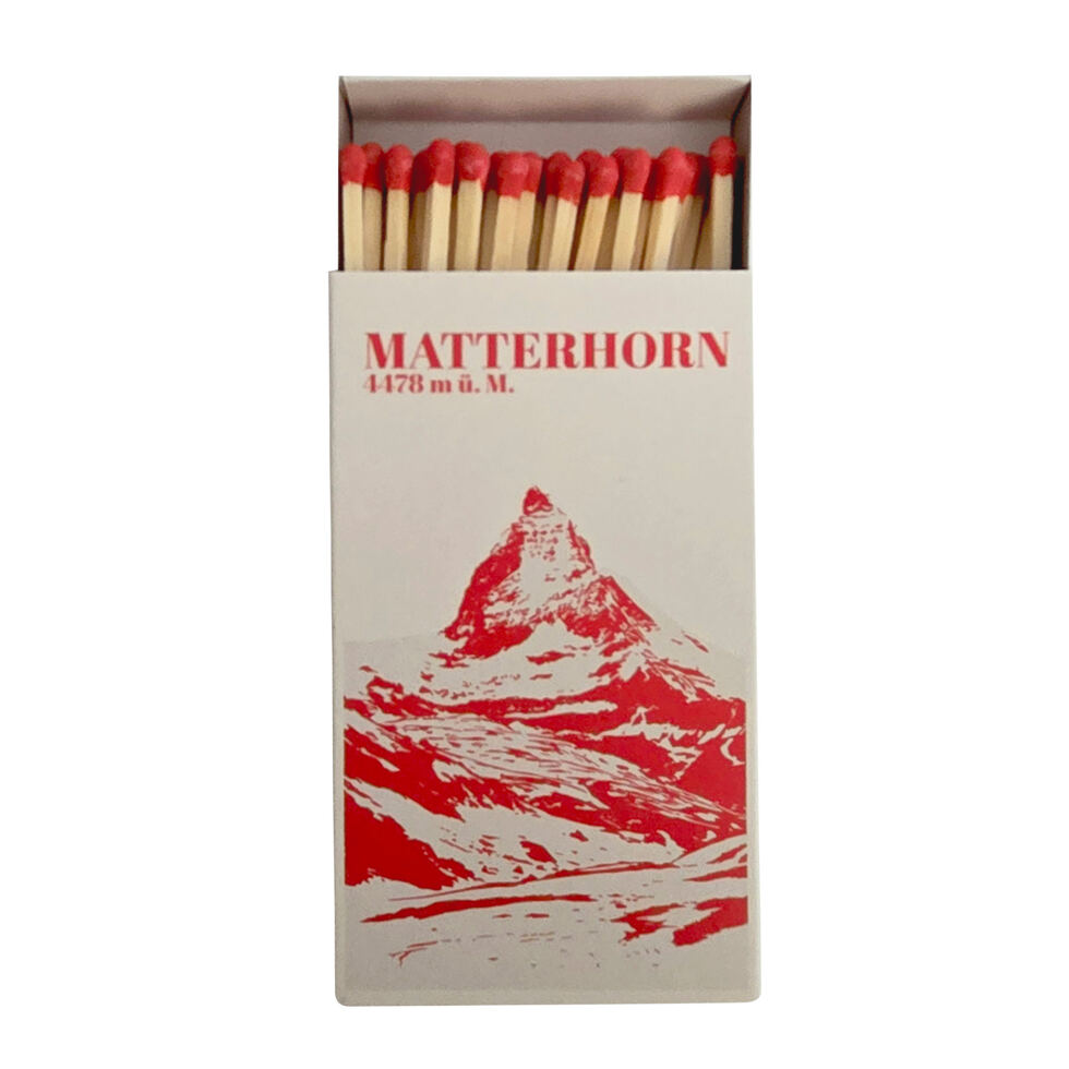 Zündhölzer Matterhorn
rot 