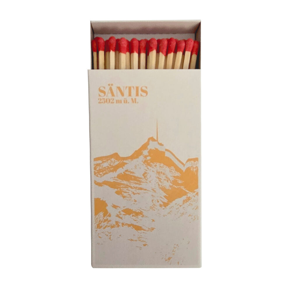 Zündhölzer Säntis
gelb 