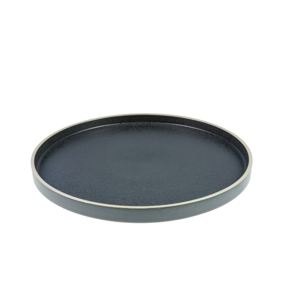 Assiette plate
noir 24 cm 