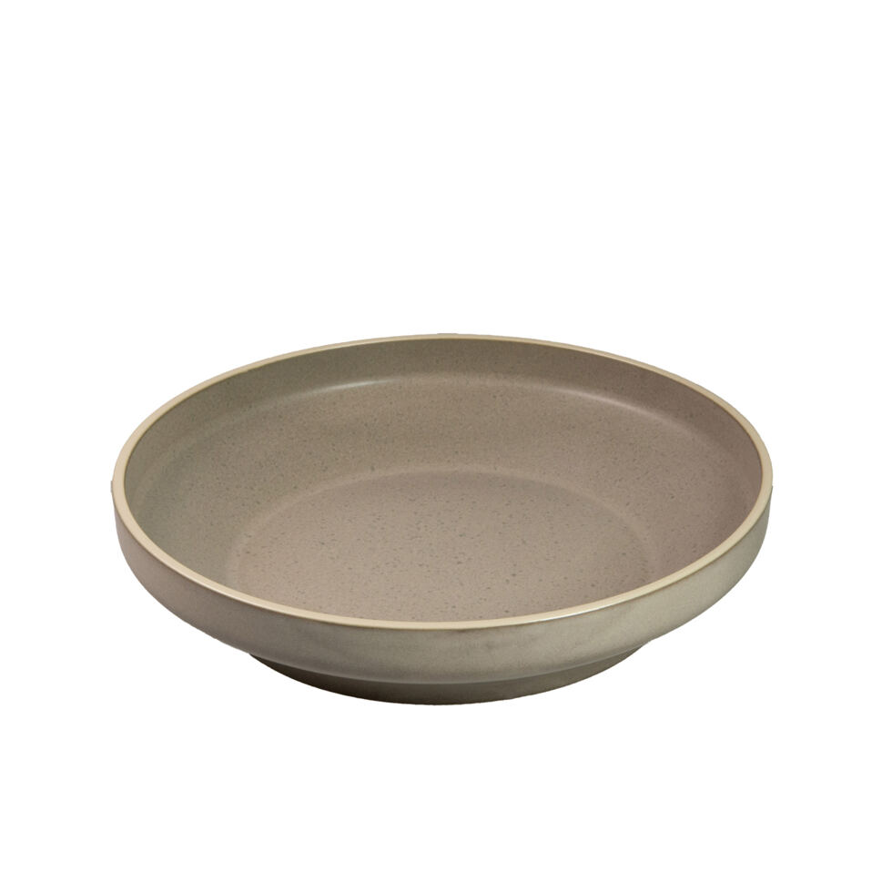 Assiette creuse
beige 23 cm 