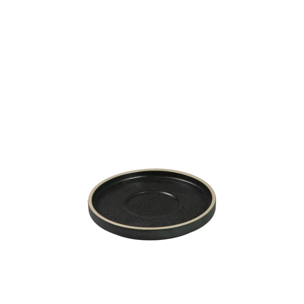 Sous-assiette
Tasse à expresso noire 