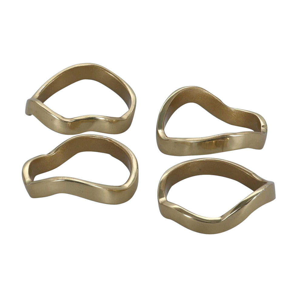 Serviettenring 4er Set
gold glanz Serviettenring 4er Set
gold glanz