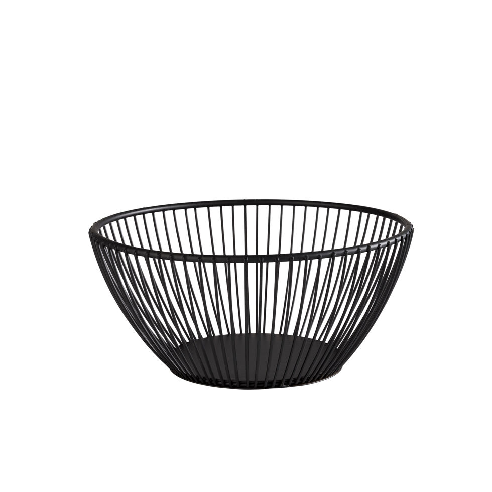 Corbeille ronde noire
17.5 cm 