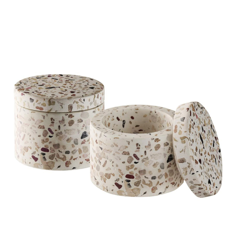Salzgefäss Terrazzo 