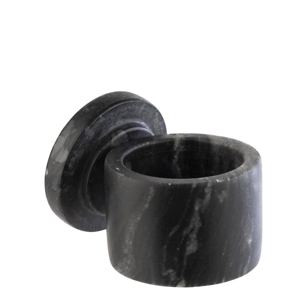 Salzgefäss Marmor
schwarz 