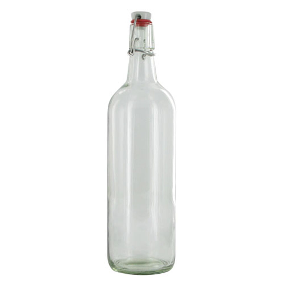 Bouteille à bouchon pivotant 