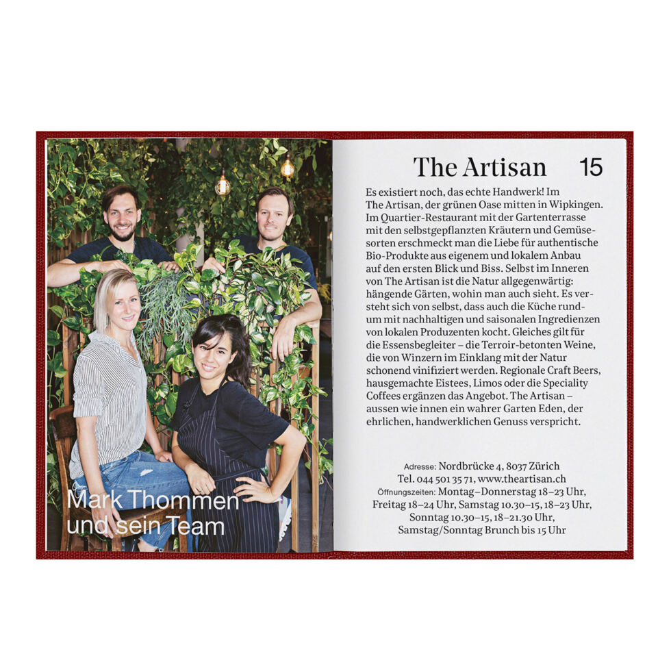 Vorbestellung möglich:
Essen gehn! Zürich
Gutscheinbuch 2026 / 2027 Essen gehn! Zürich Gutscheinbuch