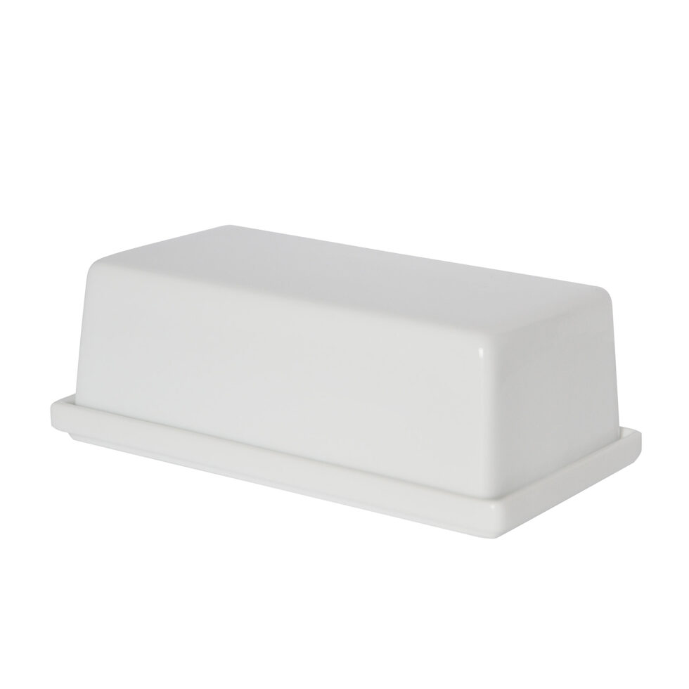 Butter dish
Porcelain 