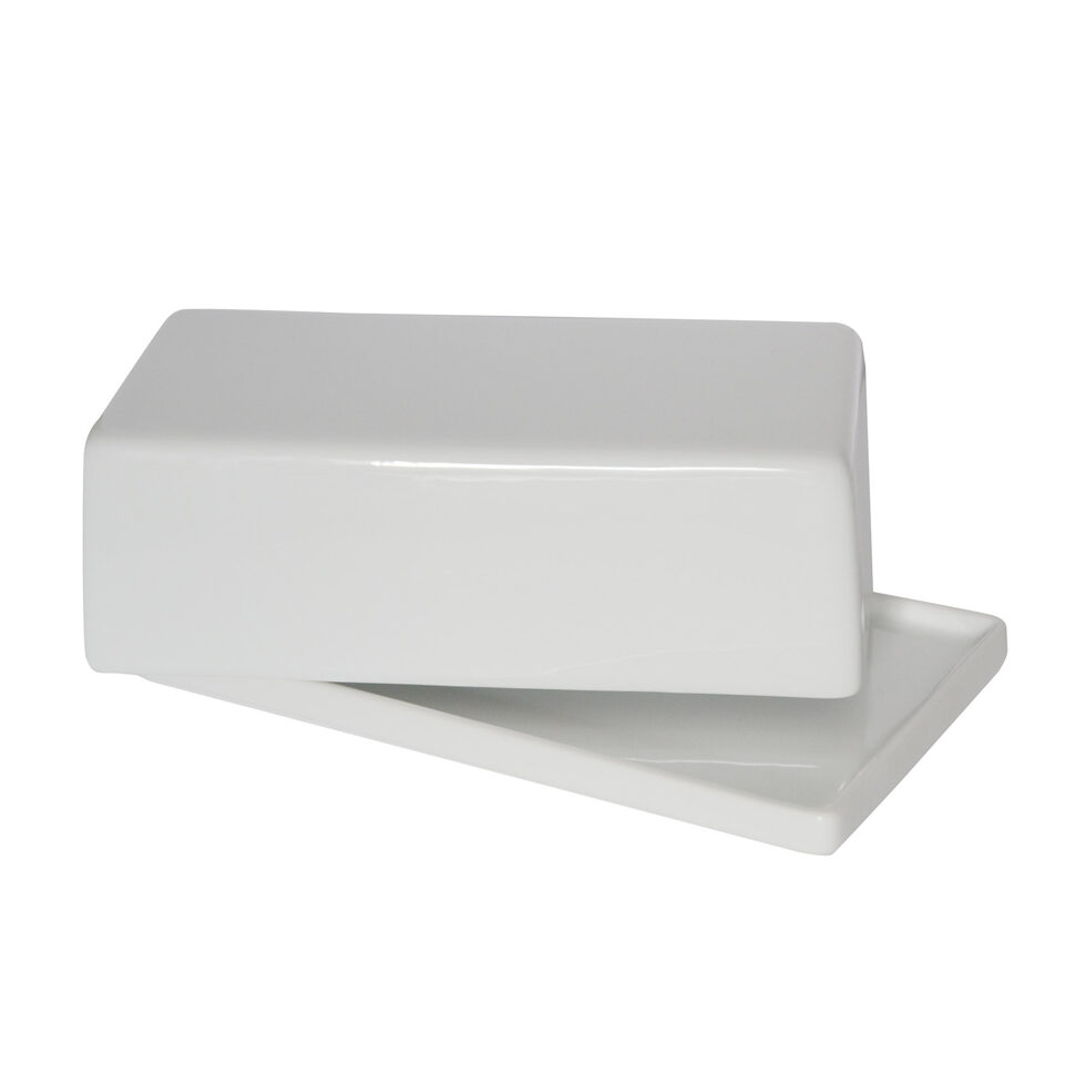 Butter dish
Porcelain 