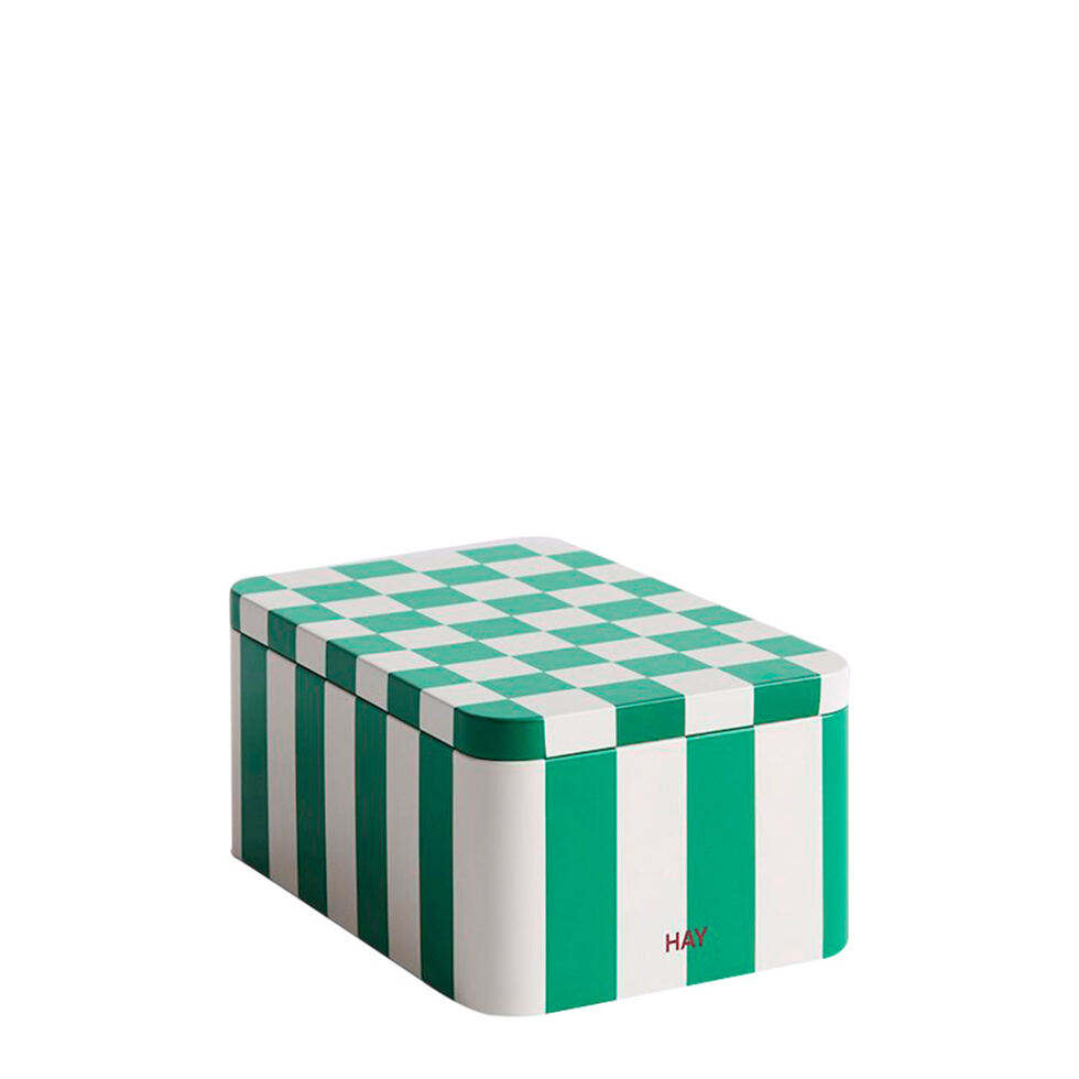 Boîte verte/blanche 