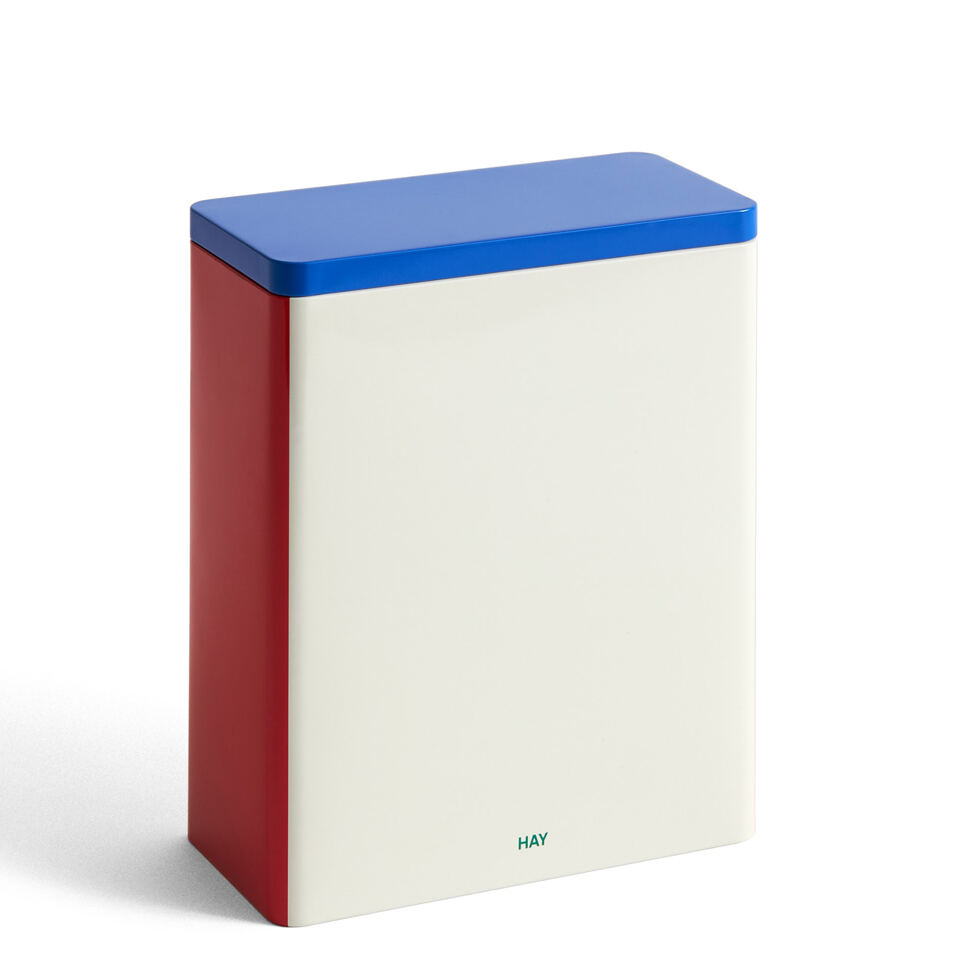 Boîte rouge/bleue/blanche 