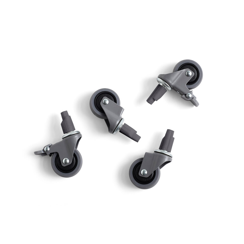 Castors for folding crates L
set of 4 