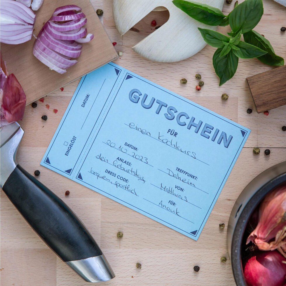 Bons à discrétion
Set de bons d'achat 