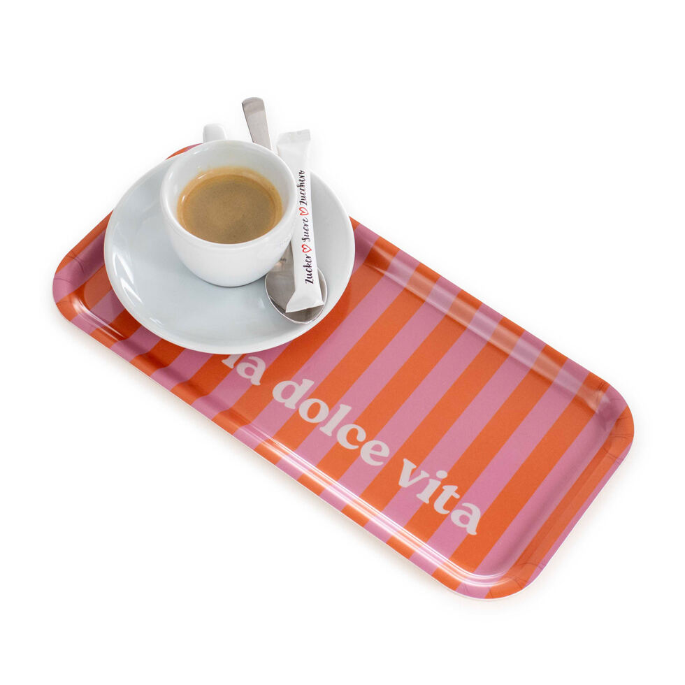 Serviertablett - la dolce vita
27 x 13cm 