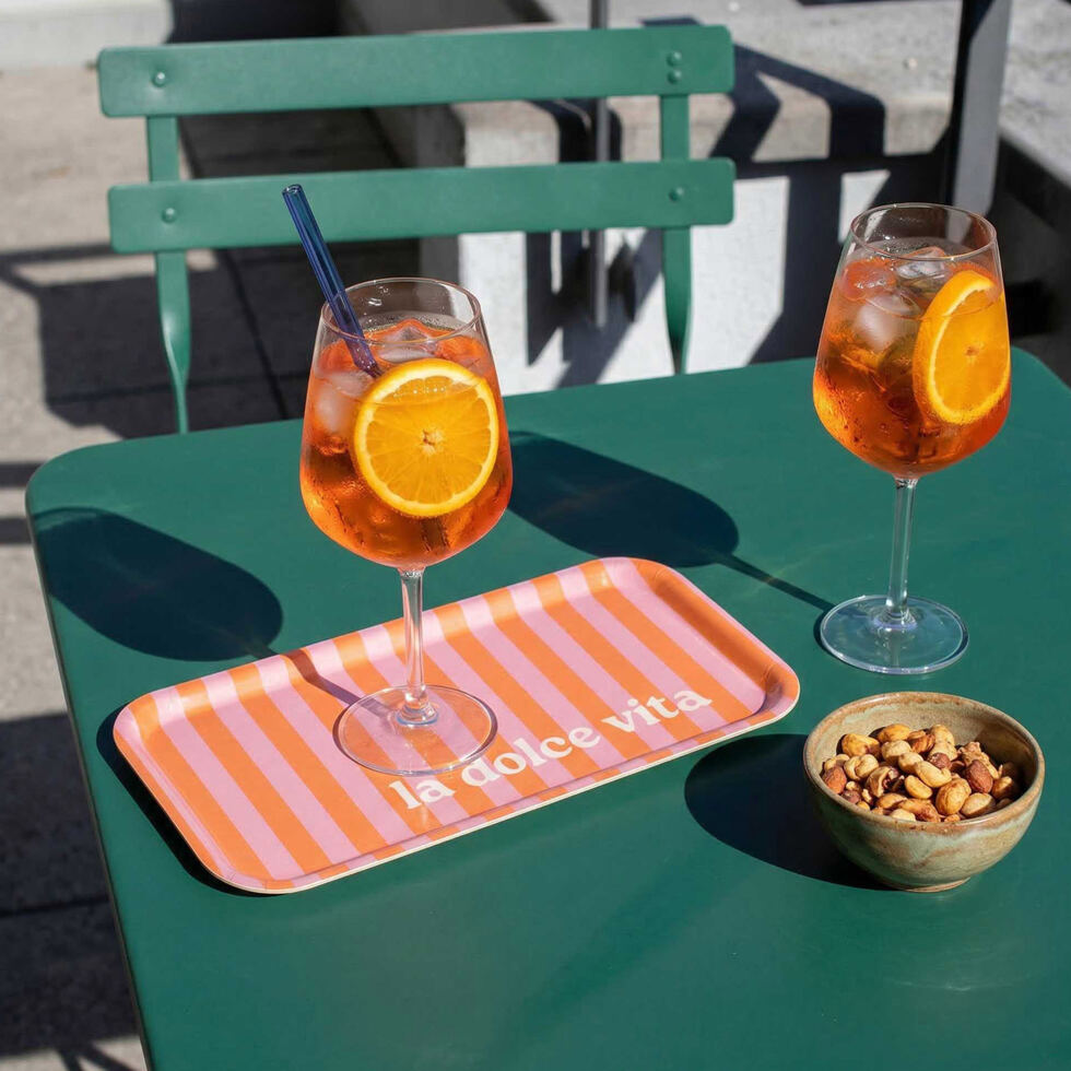 Serviertablett - la dolce vita
27 x 13cm 
