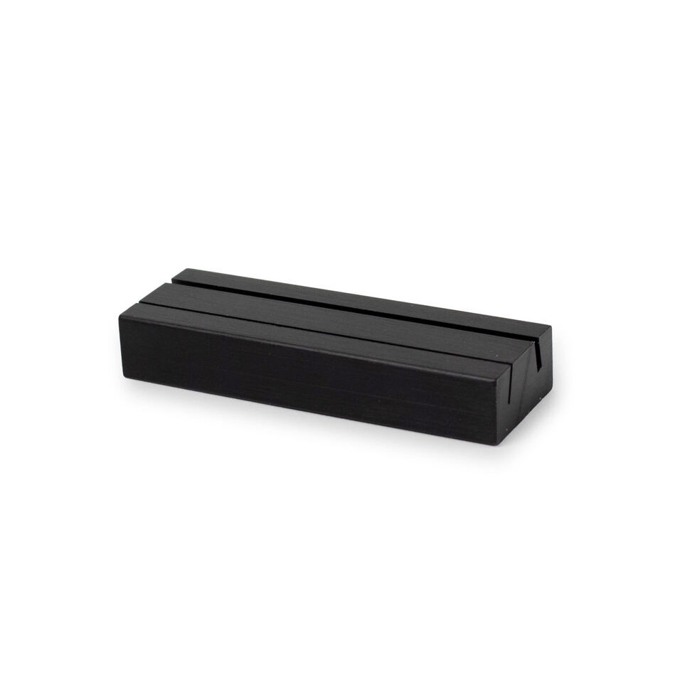 Card holder "Durable" aluminum black 