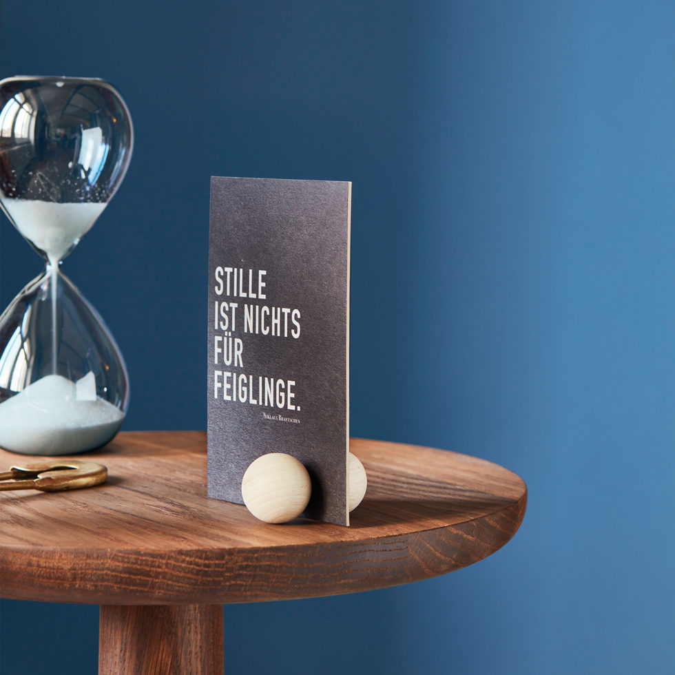 Card holder "Twins" natural 